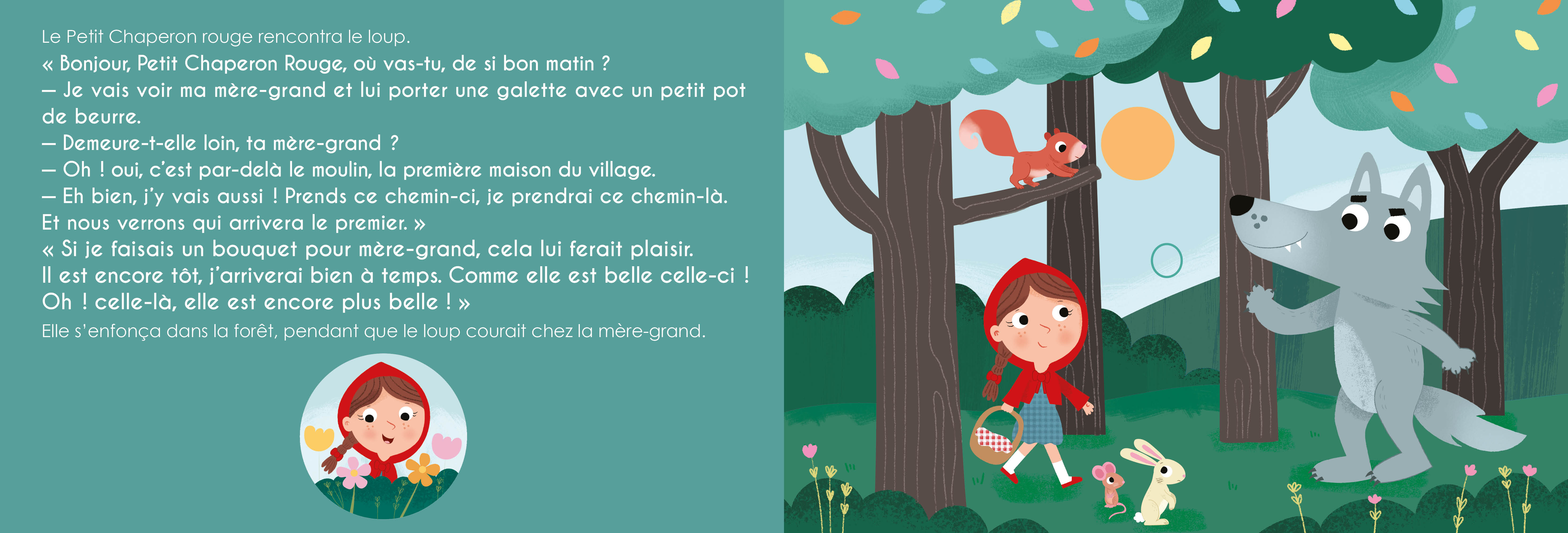 Le petit chaperon rouge Mes premiers contes sonores cartonné