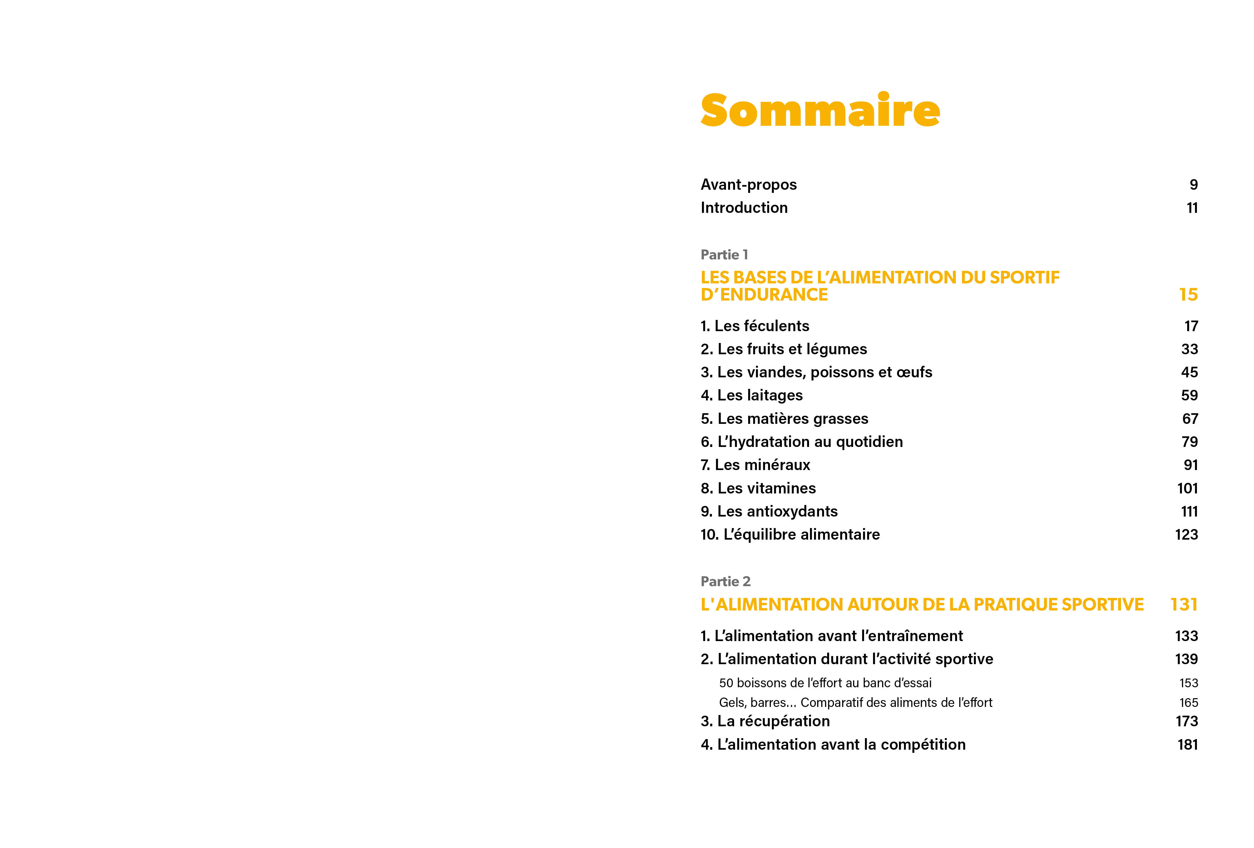 Nutrition de l